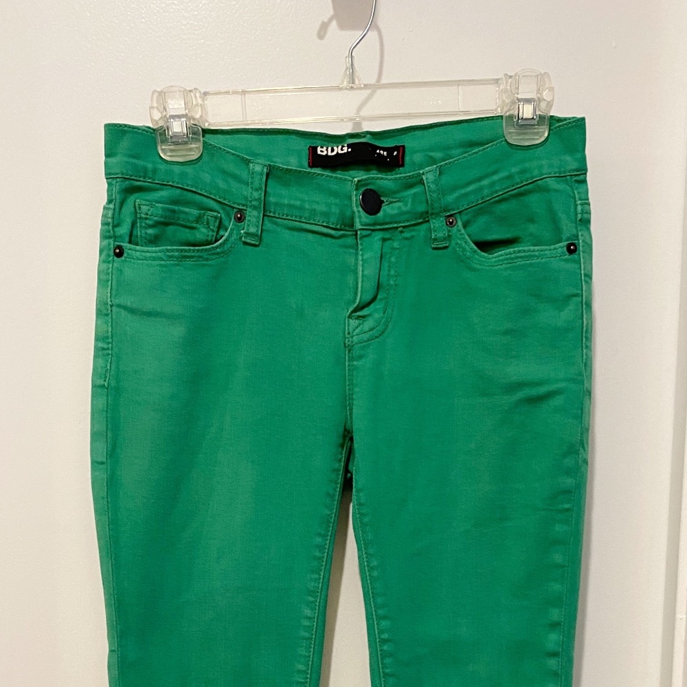 Emerald Green BDG jeans